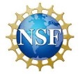 NSF Logo of Blue Globe with golden rim