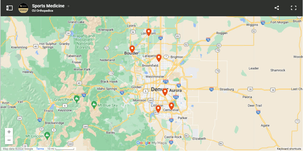 Sports Medicine Locations