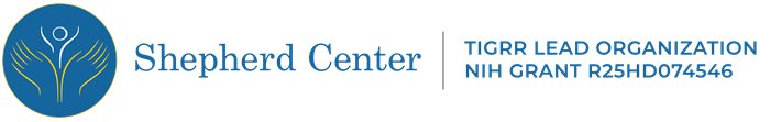 TIGRR Shepherd Center Logo